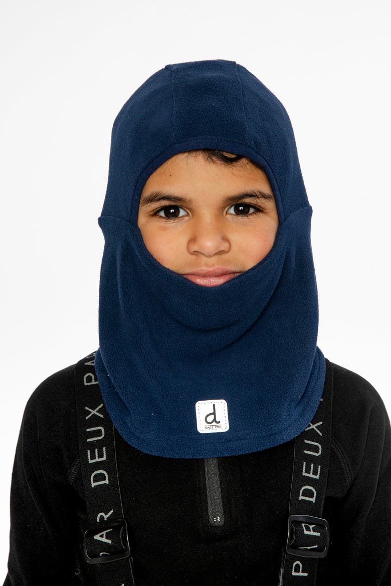 Stretchy Polar Fleece Helmet Compatible Balaclava, Alternate, color, Navy Blue