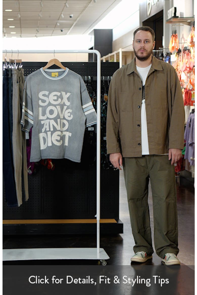 Sex, Love & Diet Athletic Graphic T-Shirt video