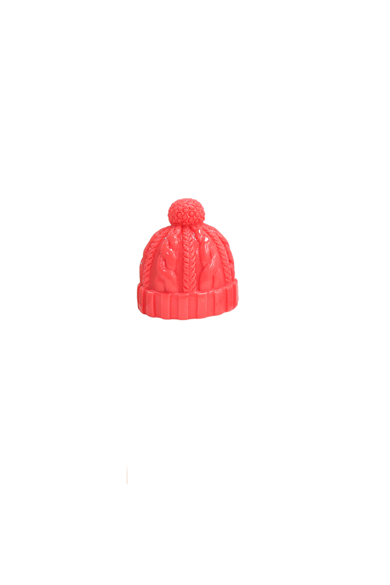Knit Beanie Lip Balm, Main, color, Red