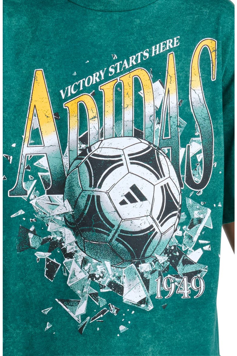 Kids' Soccer Graphic T-Shirt, Alternate, color, COLLEGE GREEN