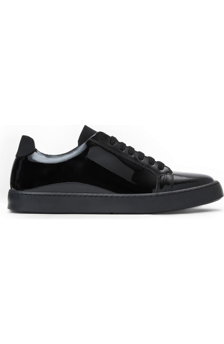 Bruno Magli Magnifico Sera Leather Sneaker, Alternate, color, Black Patent