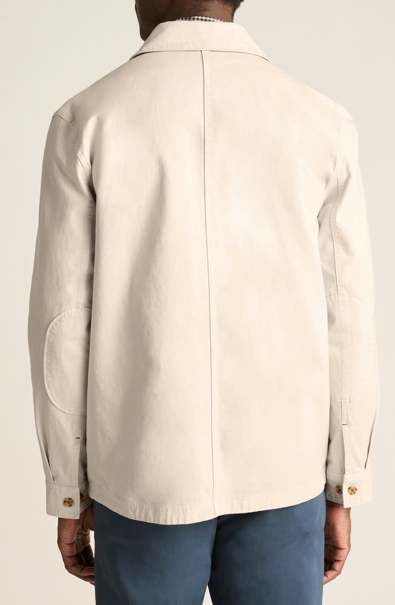 Bonobos One Fit Shirt Jacket, Alternate, color, White Down