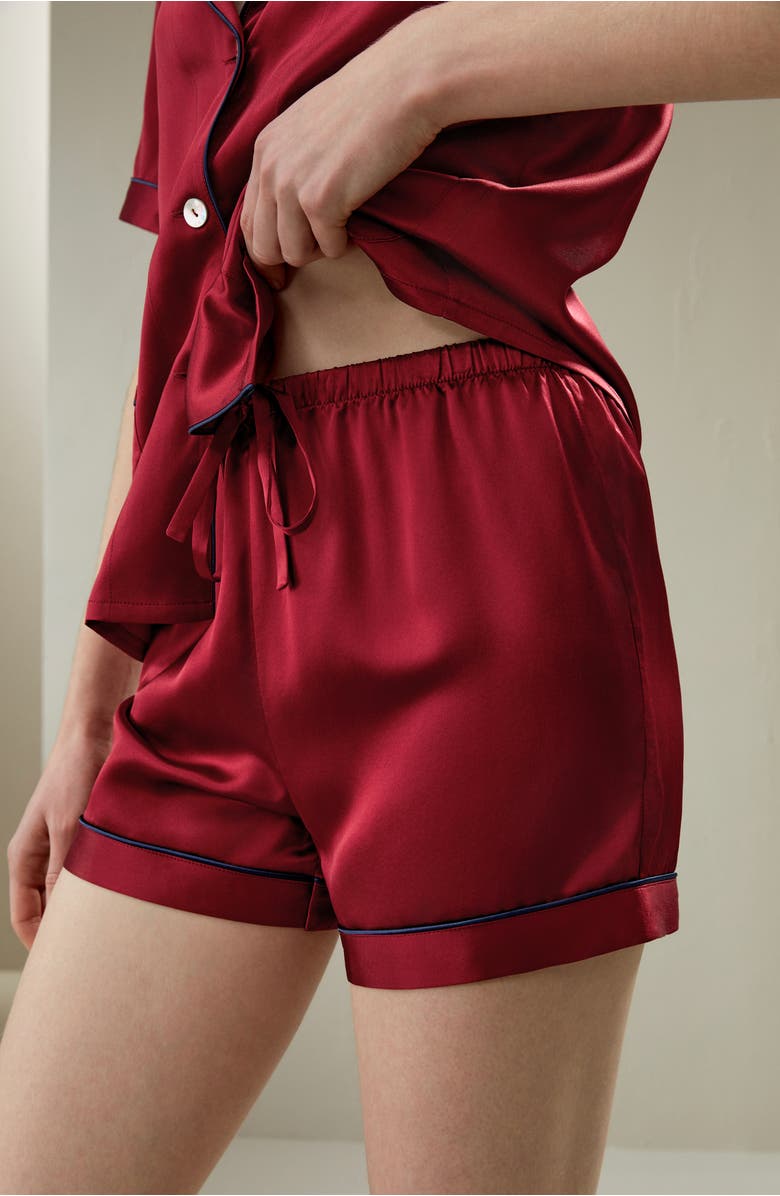 Lilysilk 22 Momme Summer Short Silk Pajama Set, Alternate, color,