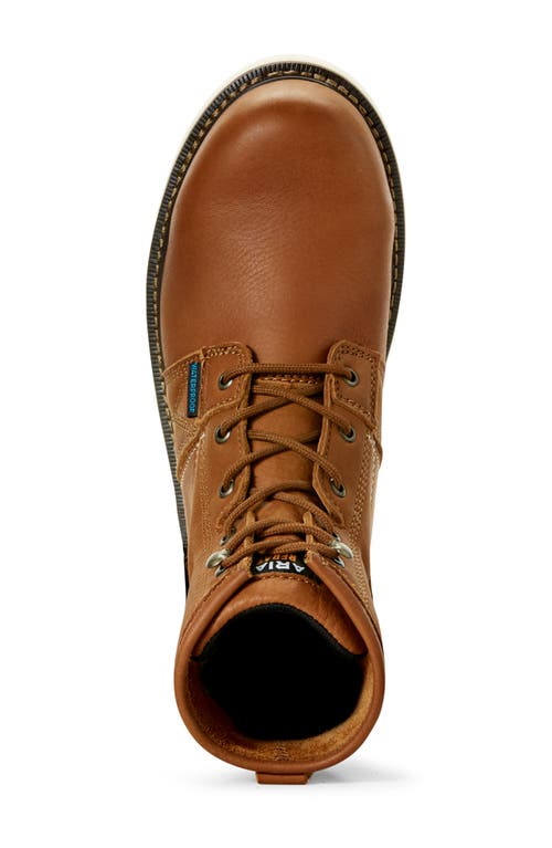 Ariat Rebar Wedge 6-inch Waterproof Work Boot In Brown