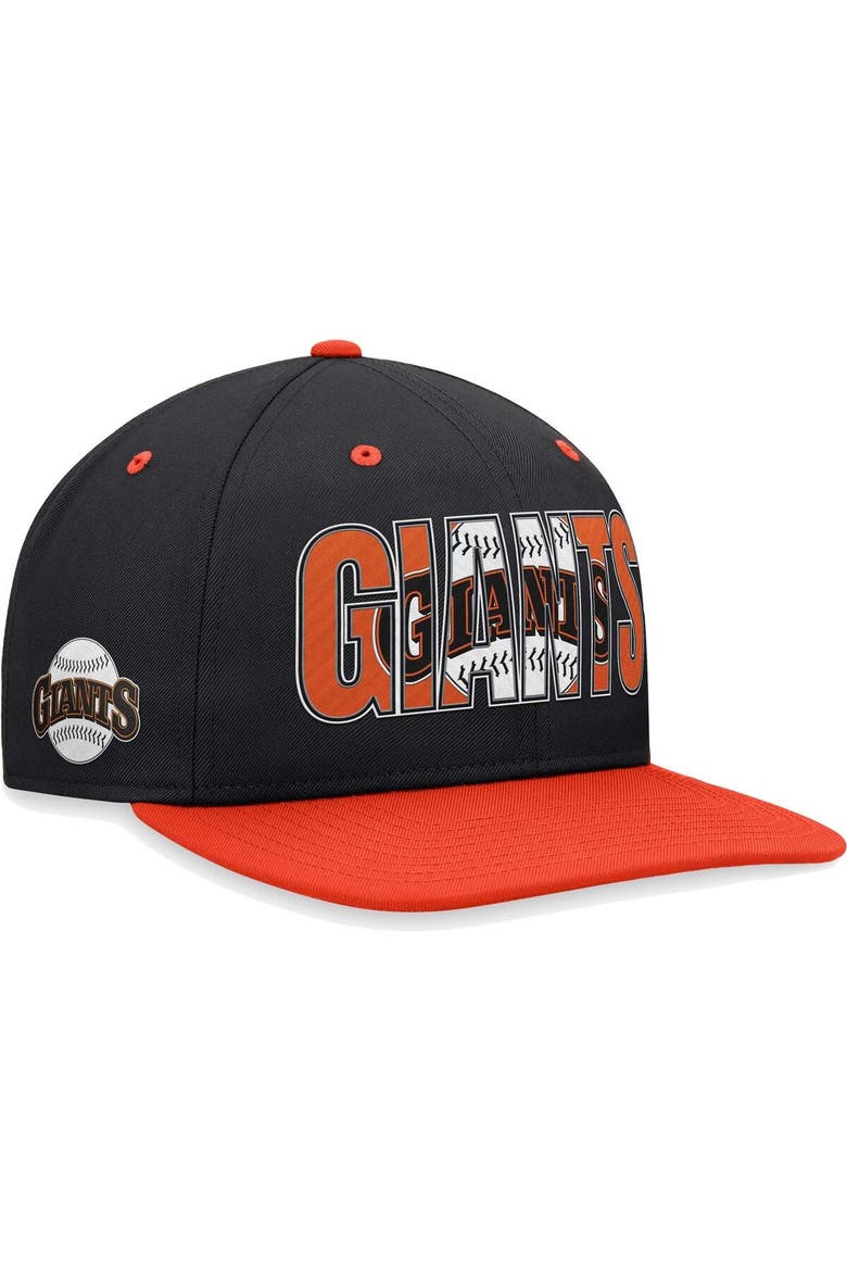Men's Nike Black San Francisco Giants Cooperstown Collection Pro Snapback Hat, Alternate, color, Black