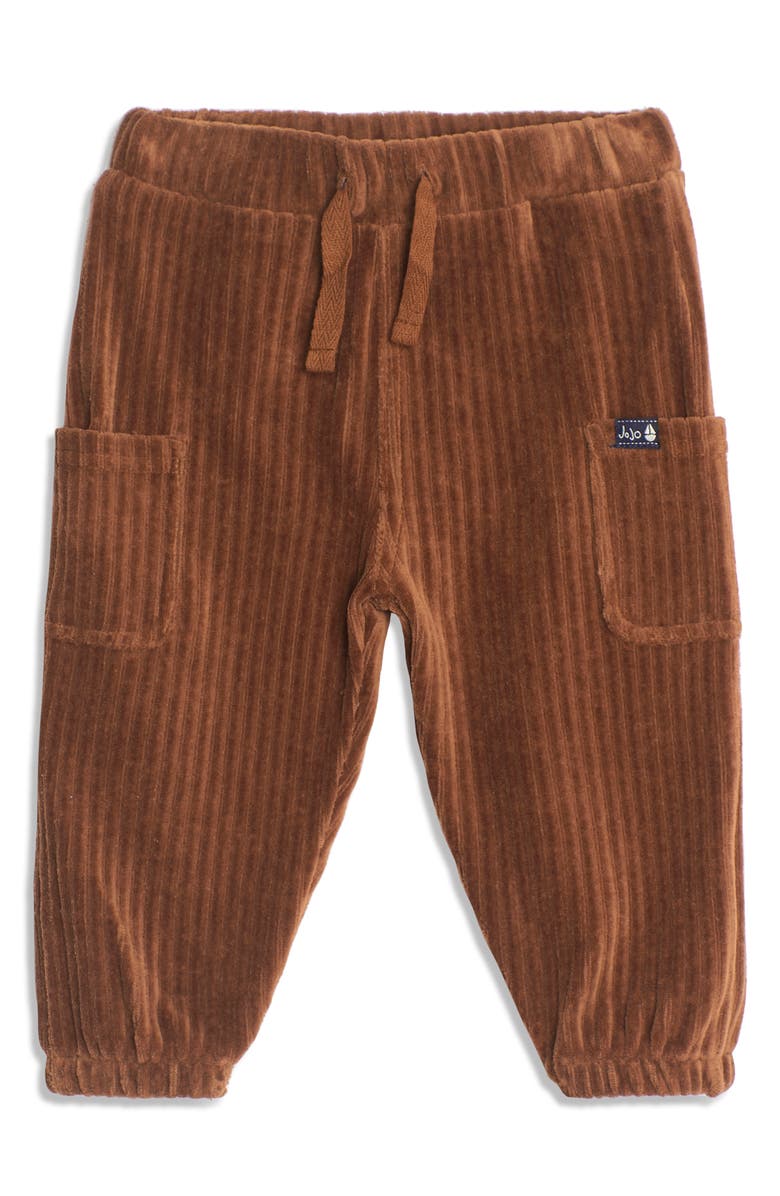 JOJO MAMAN BEBE Tiger Sweatshirt & Cargo Leggings Set, Alternate, color, 