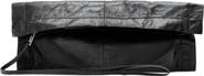 AllSaints Lutece Fold Leather Clutch
