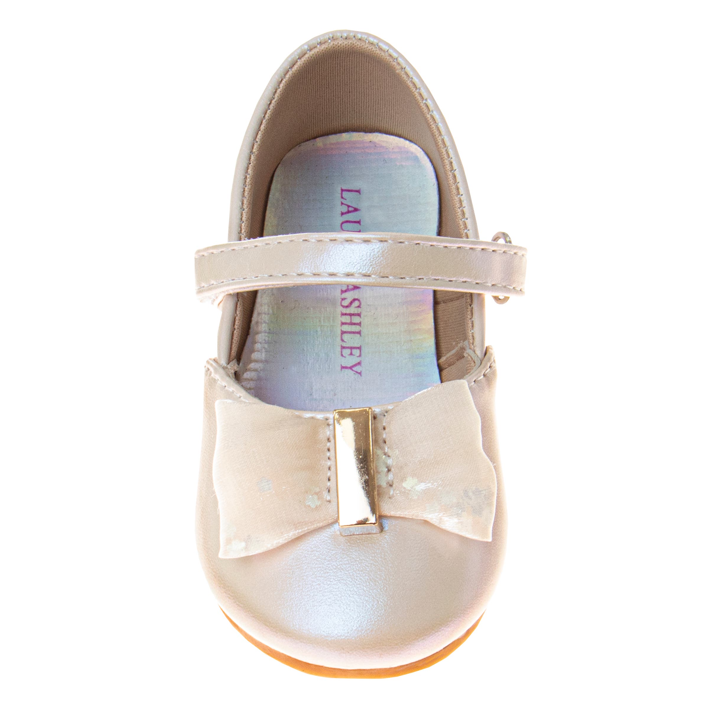 Laura Ashley Dress Flat Shoes, Alternate, color, Beige Pearl