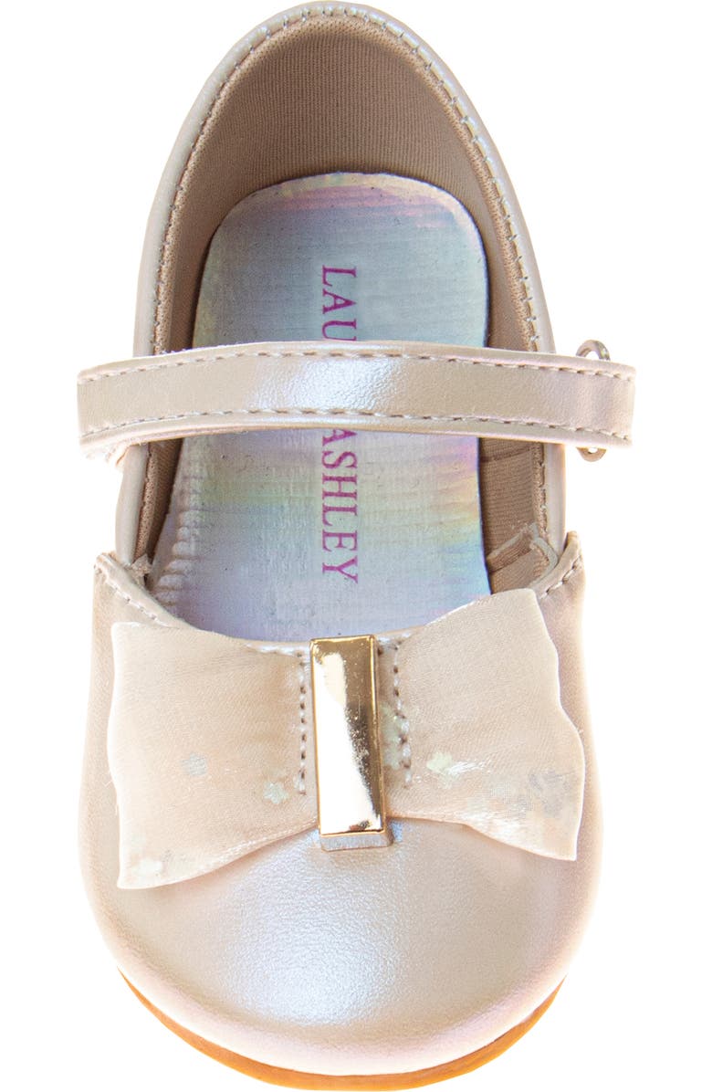 Laura Ashley Dress Flat Shoes, Alternate, color, Beige Pearl