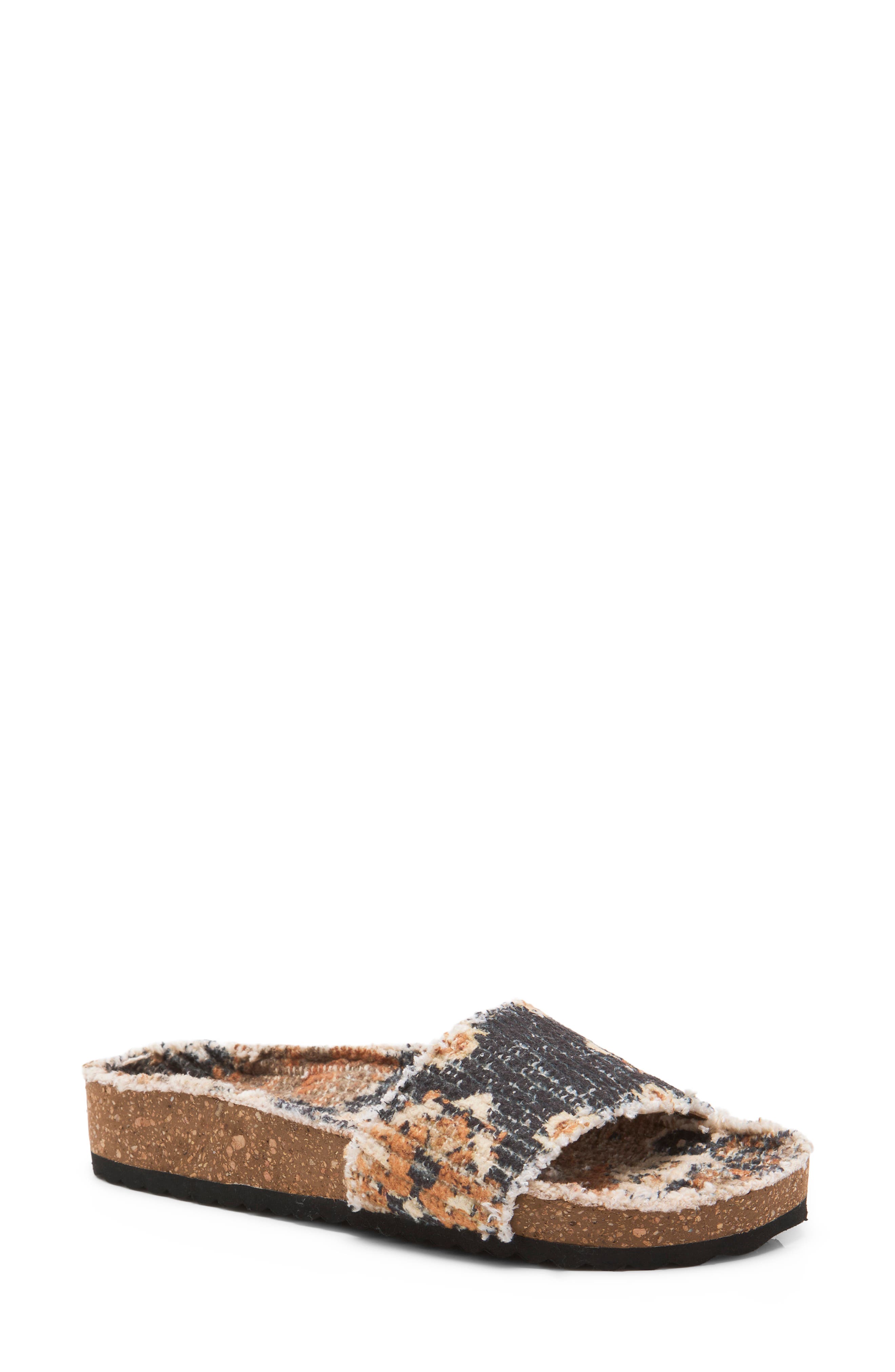 Free People Woven Wonders Slide Sandal, Main, color, 