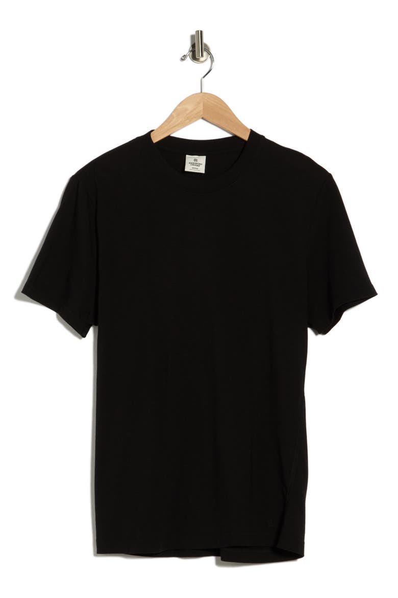 Supima Jersey Pennant Slim T-Shirt, Alternate, color, BLACK