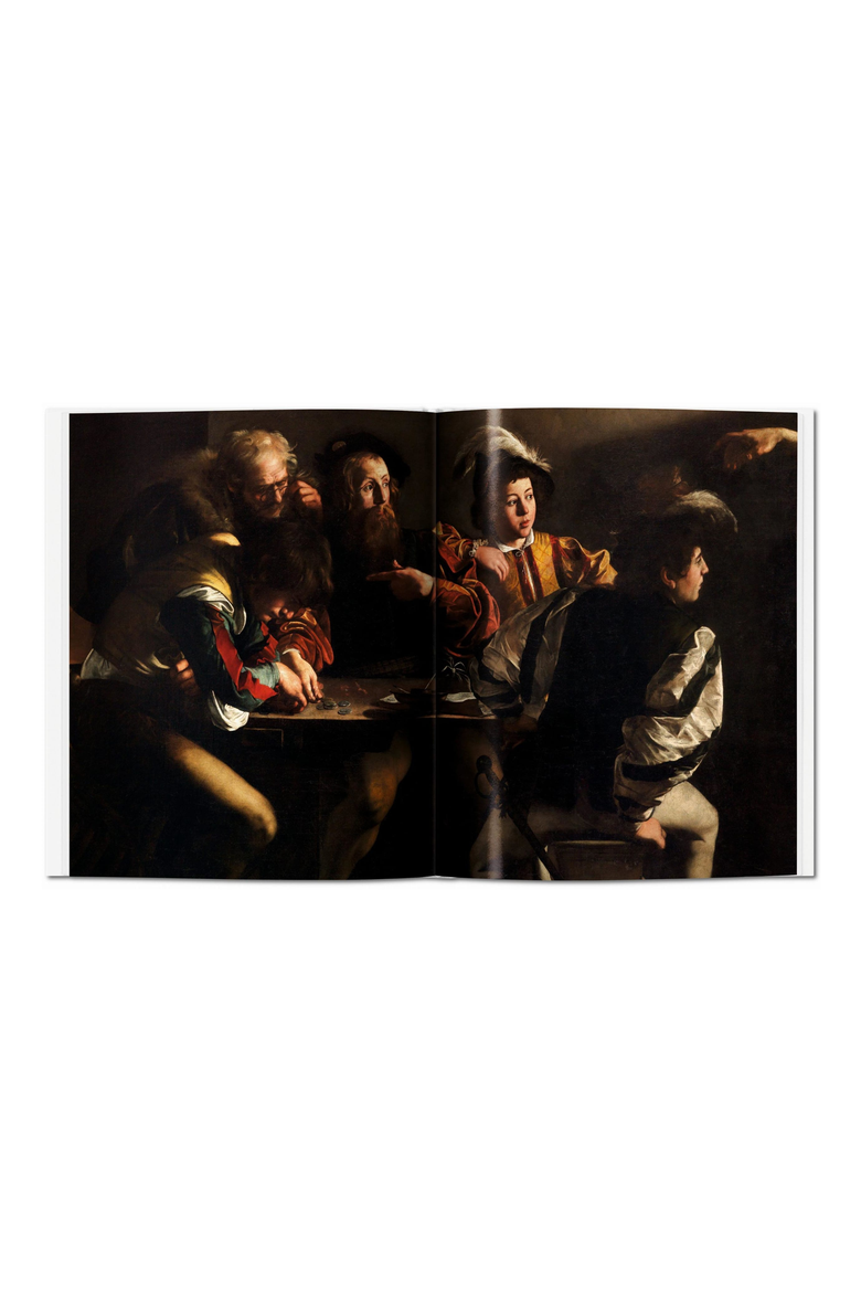 Caravaggio Book, Alternate, color, White