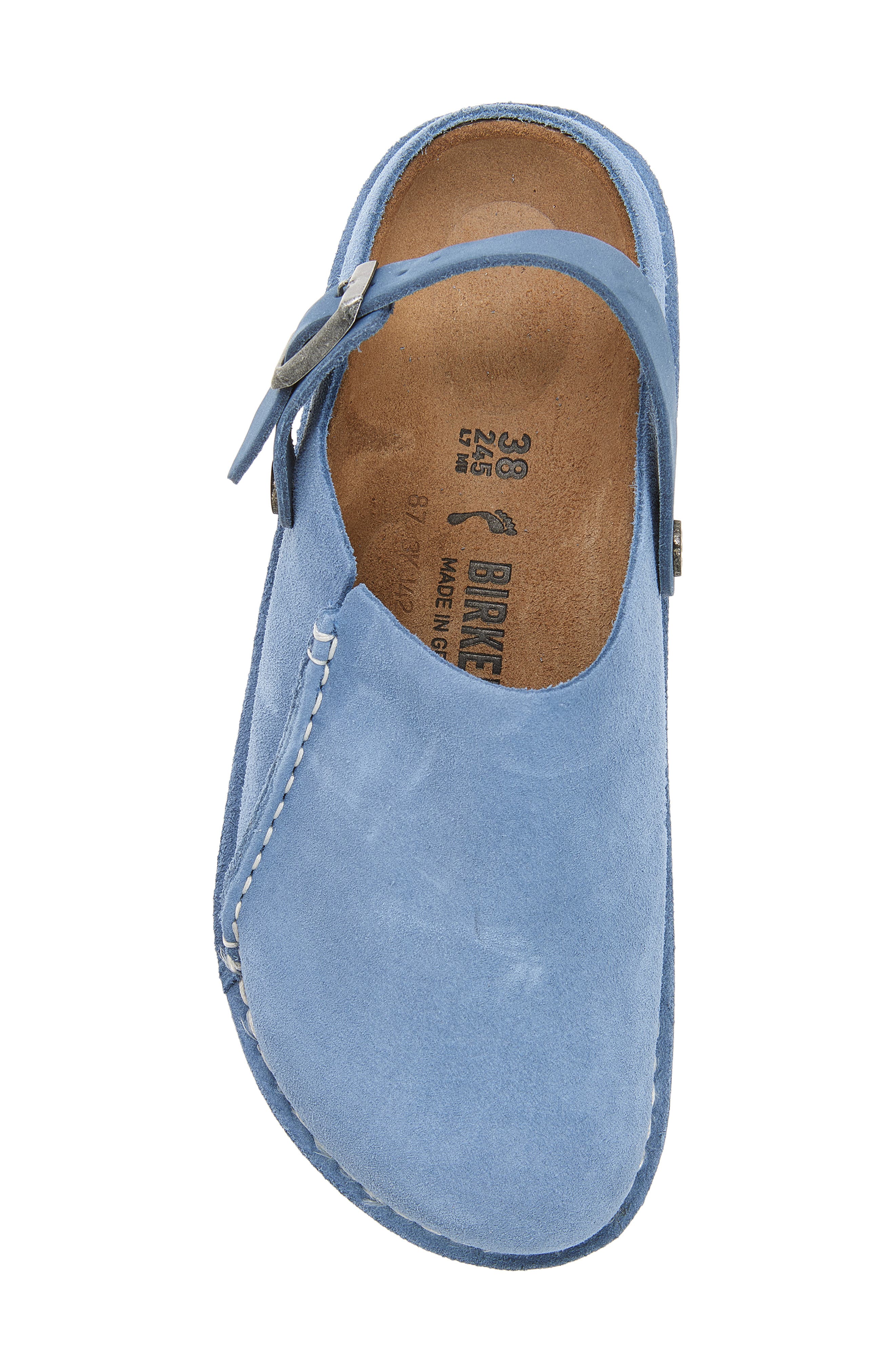 Birkenstock Lutry Clog, Alternate, color, Elemental Blue