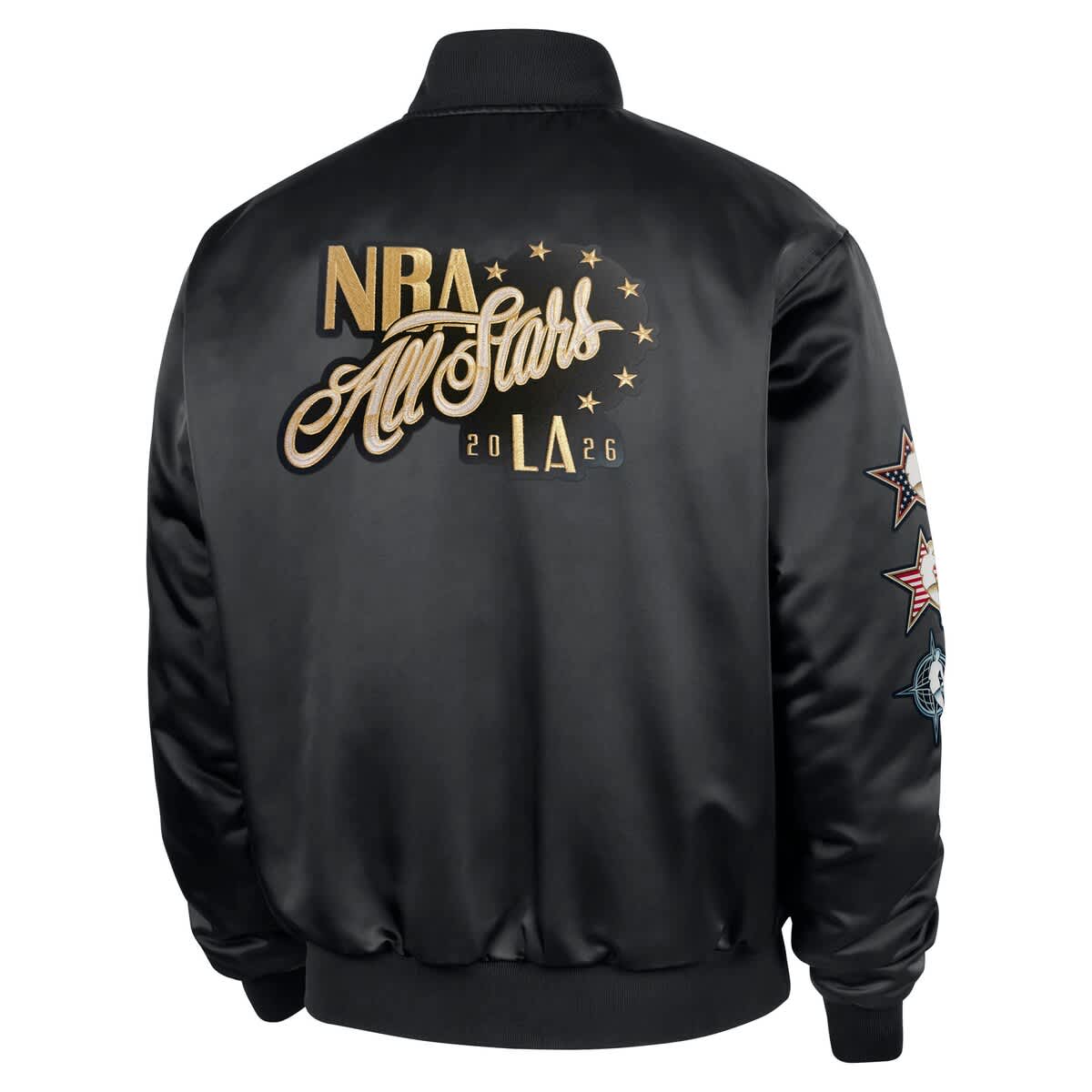 Nike Men's Nike Black 2026 NBA All-Star Game Satin Full-Snap