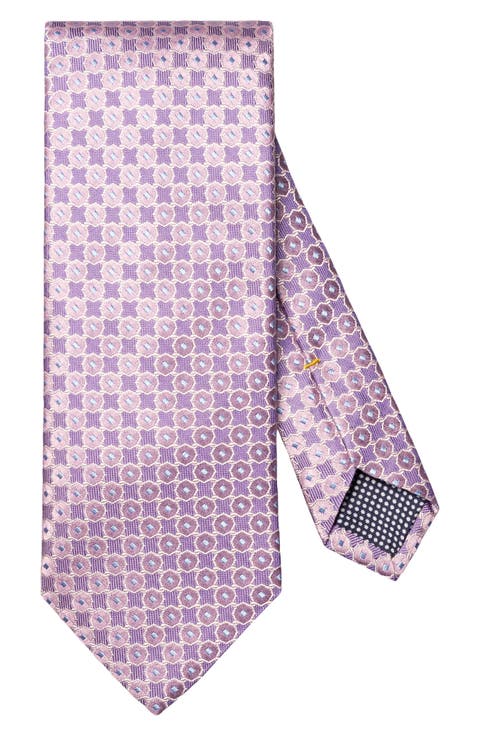 Geometric Silk Tie