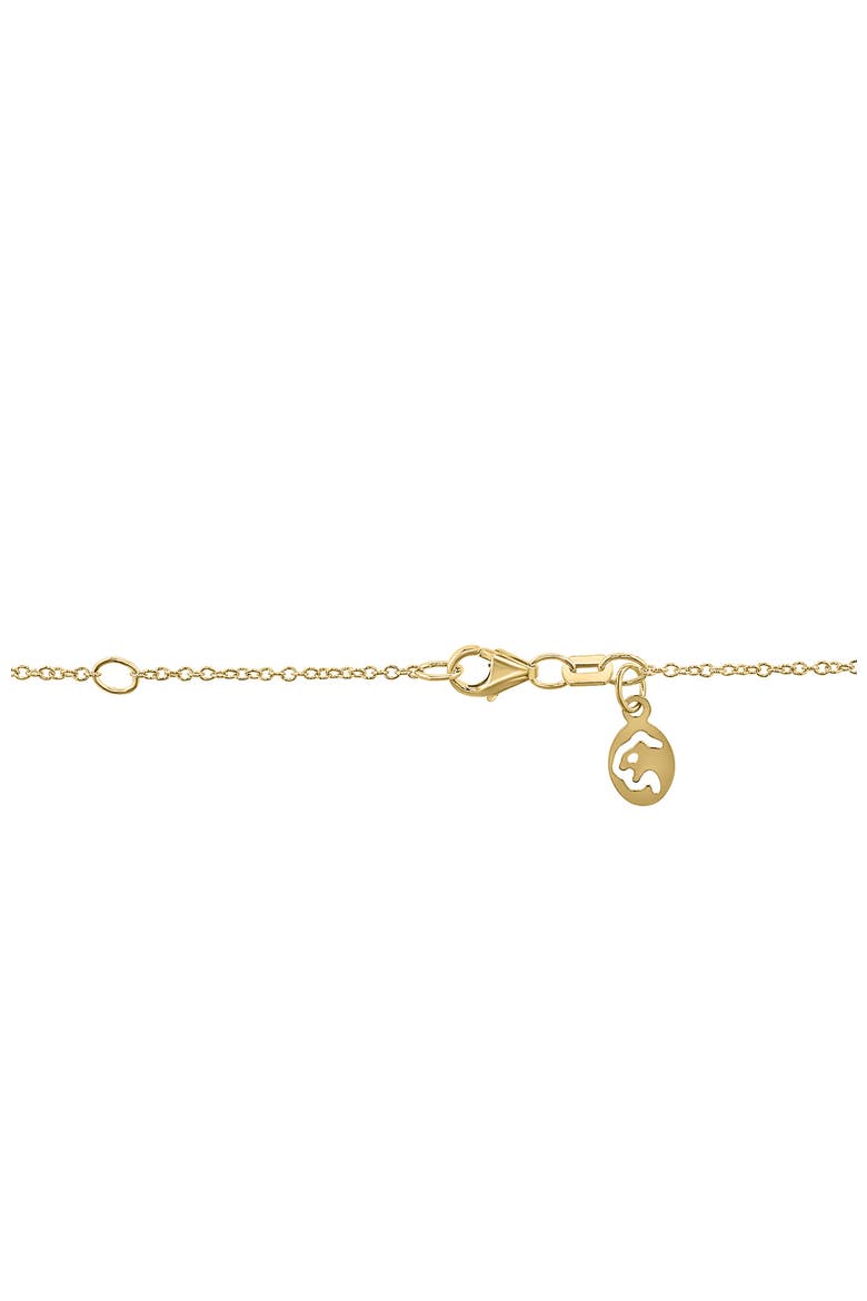 14K Yellow Gold Onyx Geometric Pendant Necklace, Alternate, color, 14K Gold