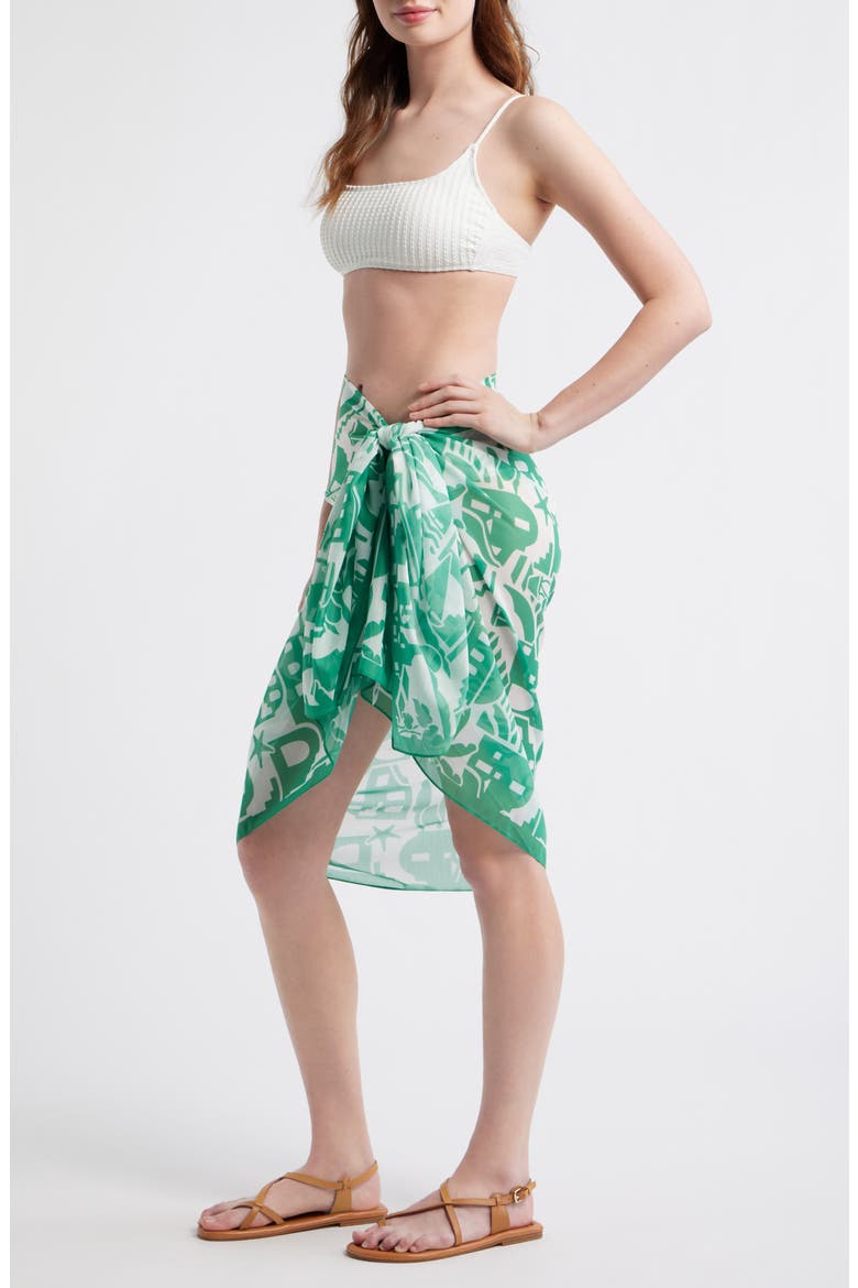 Vacay Ready Pareo, Alternate, color, GREEN