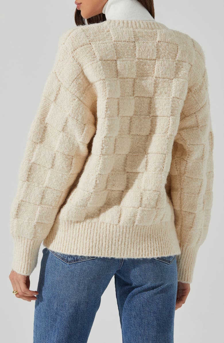 ASTR the Label Quinby Basket Weave Stitch Cardigan, Alternate, color,