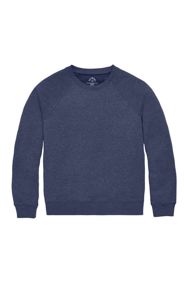Women's Fit Cozy Fleece Sweatshirt, Main, color, Heather Navy