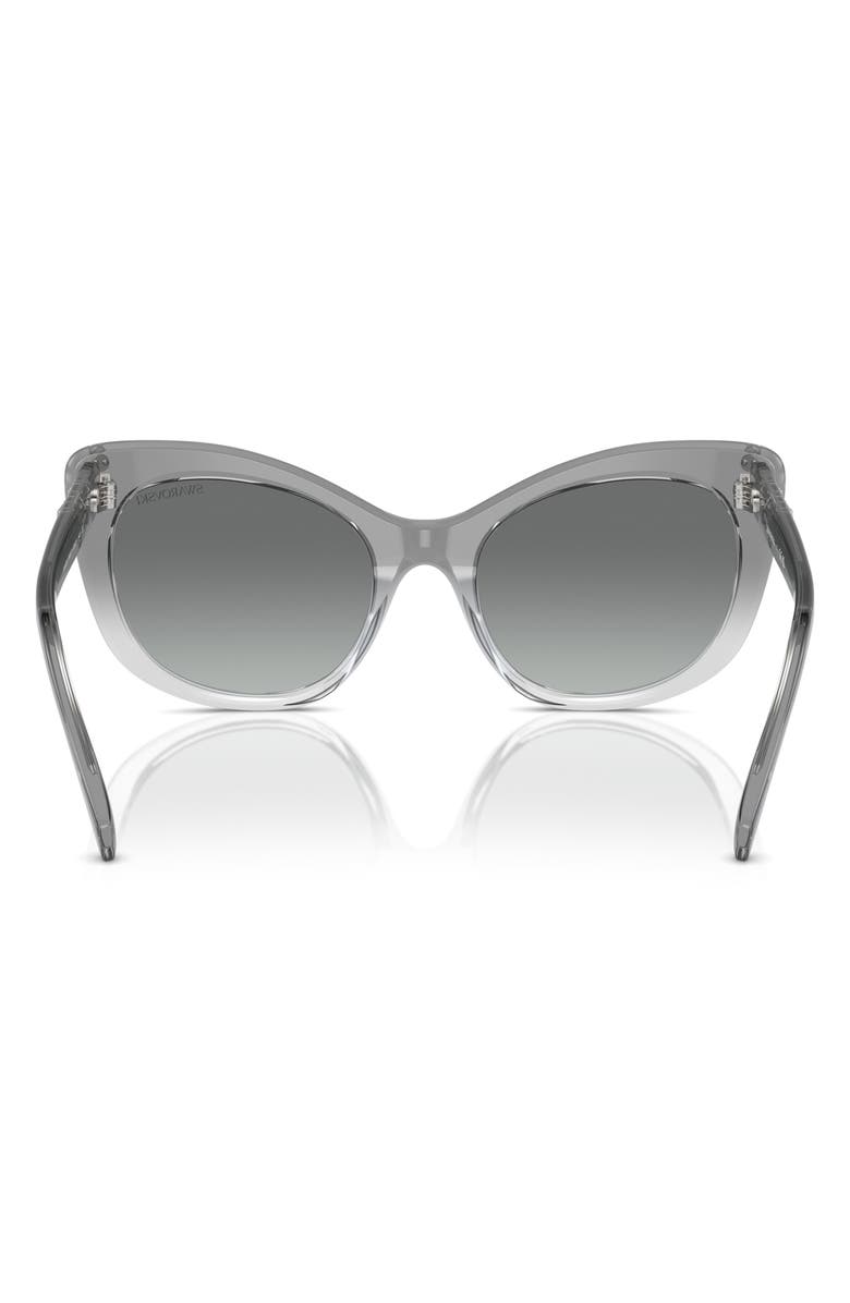 Swarovski 55mm Cat Eye Sunglasses, Alternate, color,