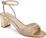 Jewel Badgley Mischka Pretty Ankle Strap Sandal