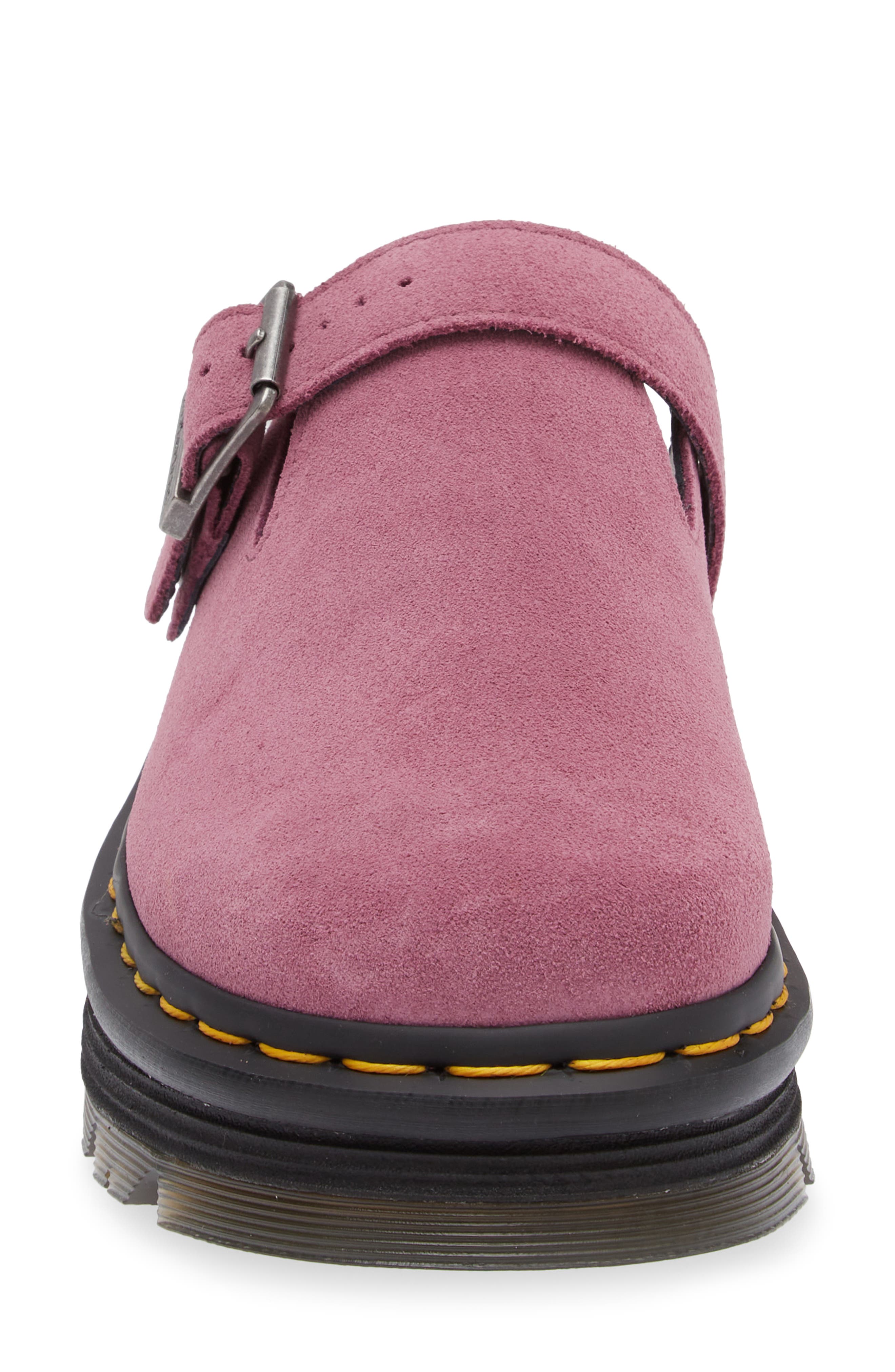 Zebzag Water Resistant Slingback Clog, Alternate, color, MAUVE SUEDE