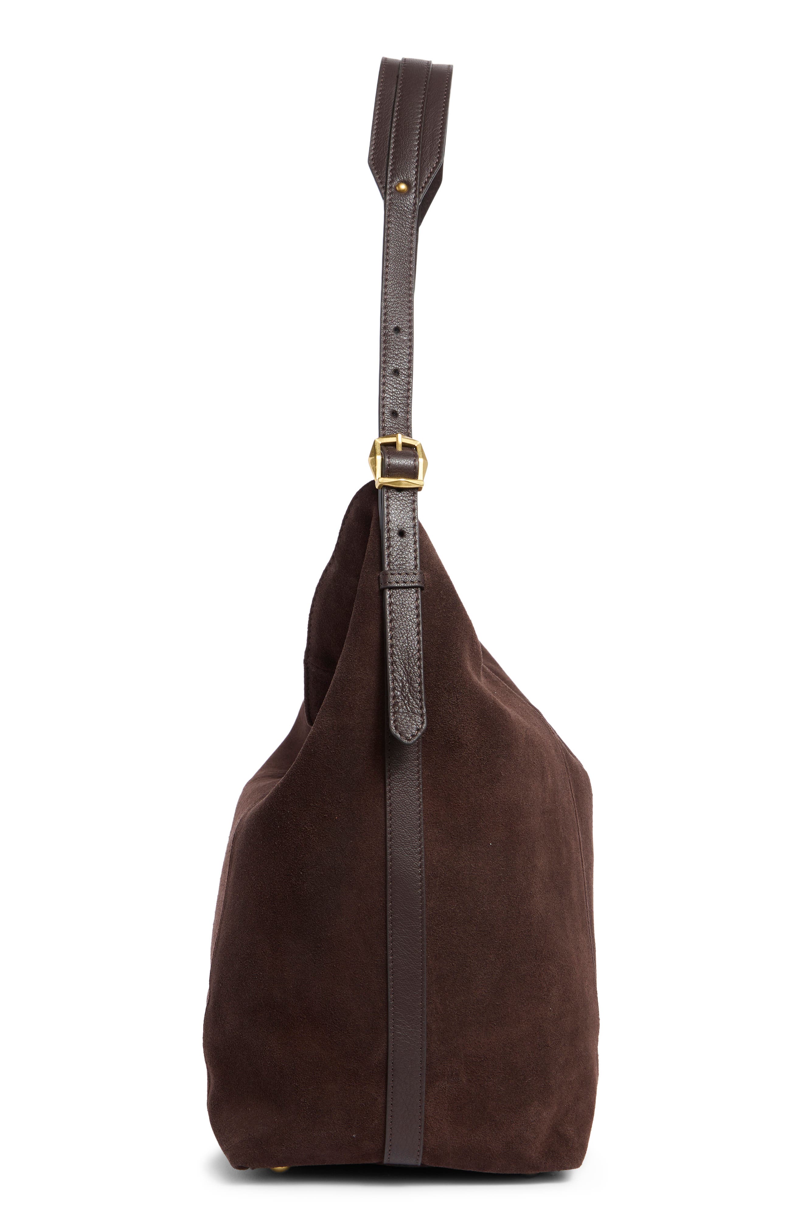 Nelly Suede Hobo, Alternate, color, BROWNIE COW SUEDE KOREAN NAPPA