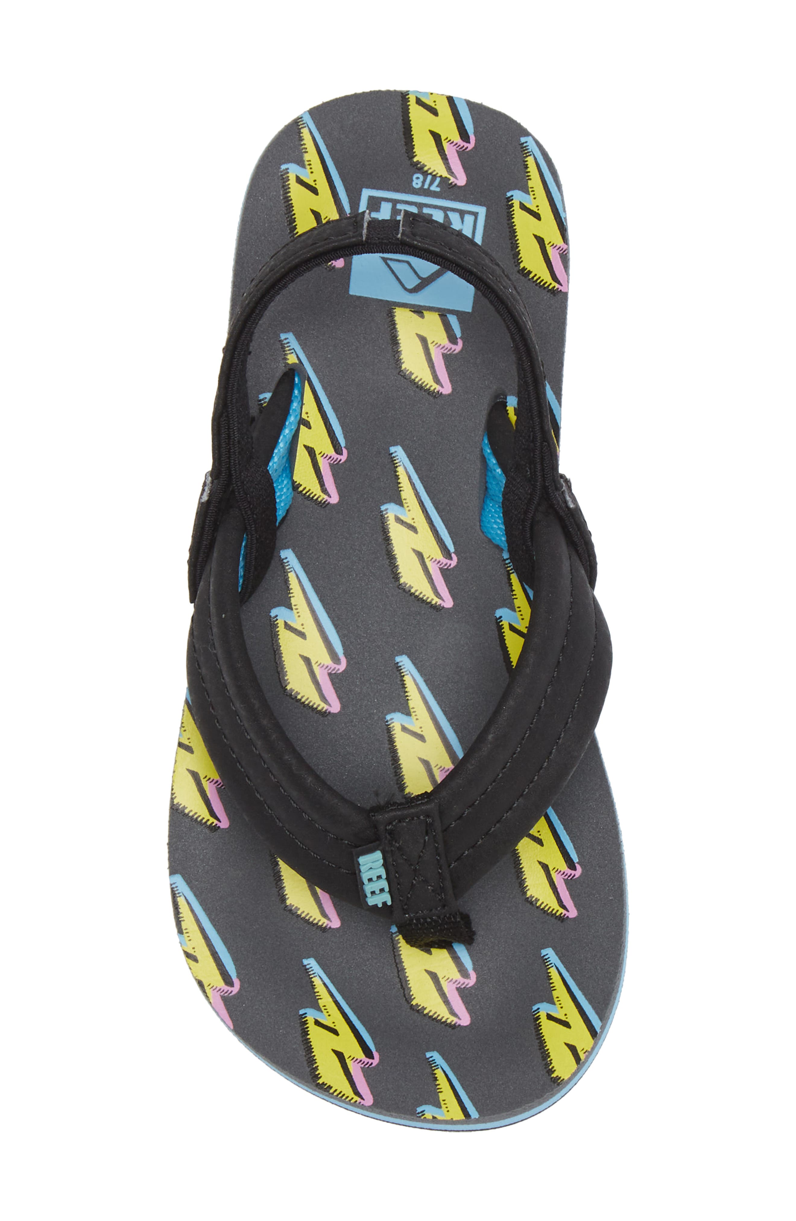 Reef Little Ahi Water Resistant Sandal, Alternate, color, 