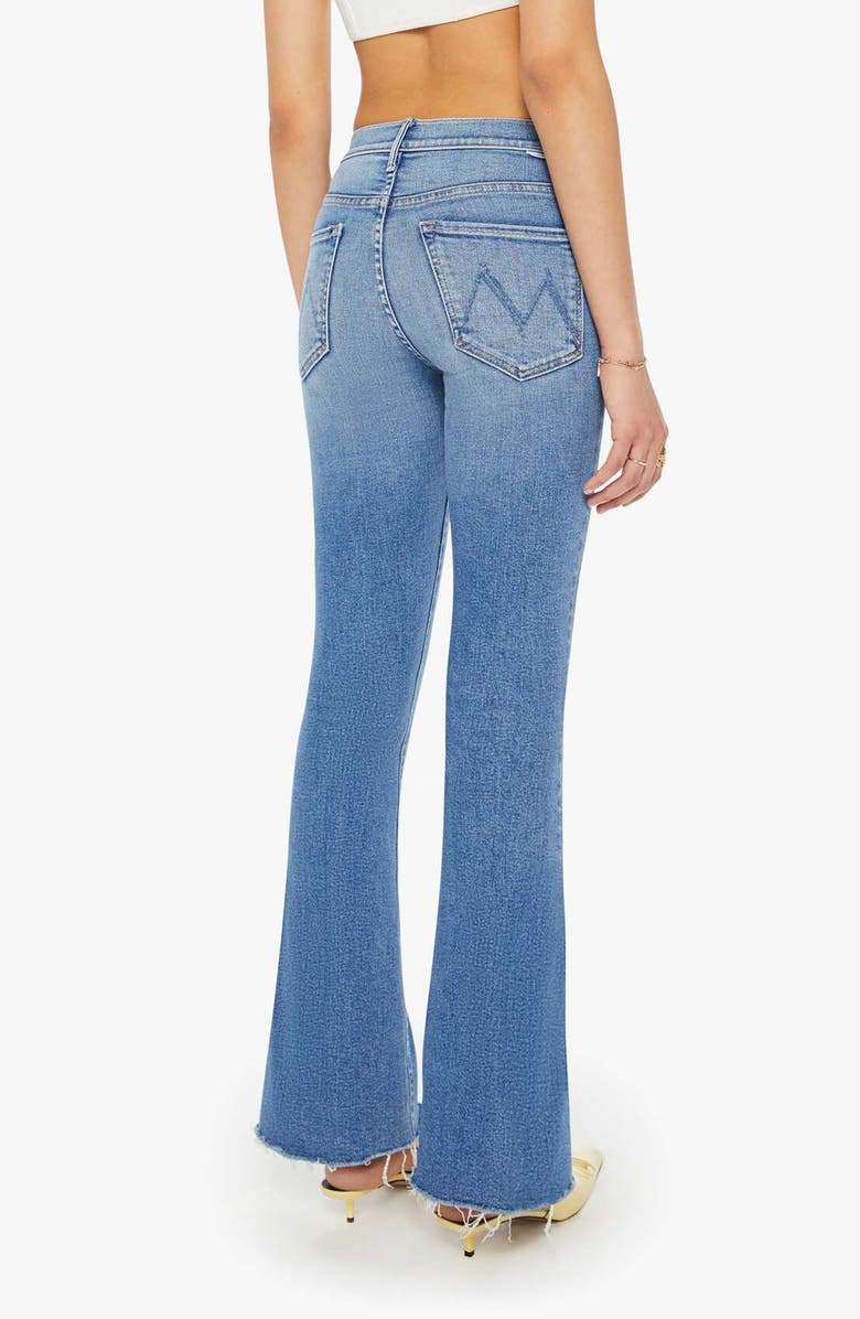MOTHER The Weekend Fray Hem Bootcut Jeans, Alternate, color, Fan Favorite