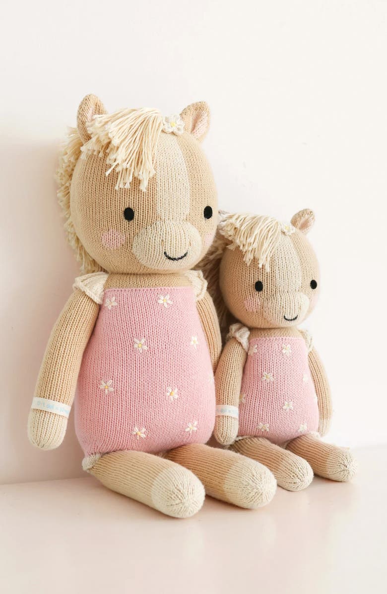 cuddle+kind Sophia the Pony Stuffed Animal, Alternate, color, Pink