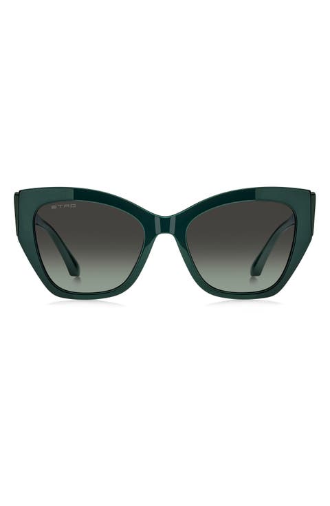 0143/S 55mm Gradient Cat Eye Sunglasses