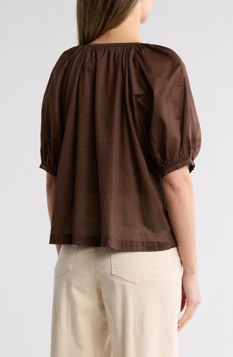 Sanctuary Bubble Sleeve Boho Top, Alternate, color,