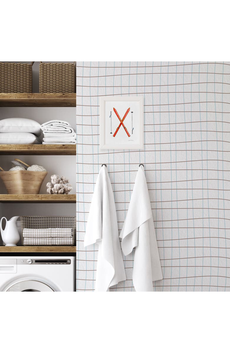 Ramus & Co Ski Framed Museum Quality 8" x 10" Art Print, Alternate, color, Multicolored