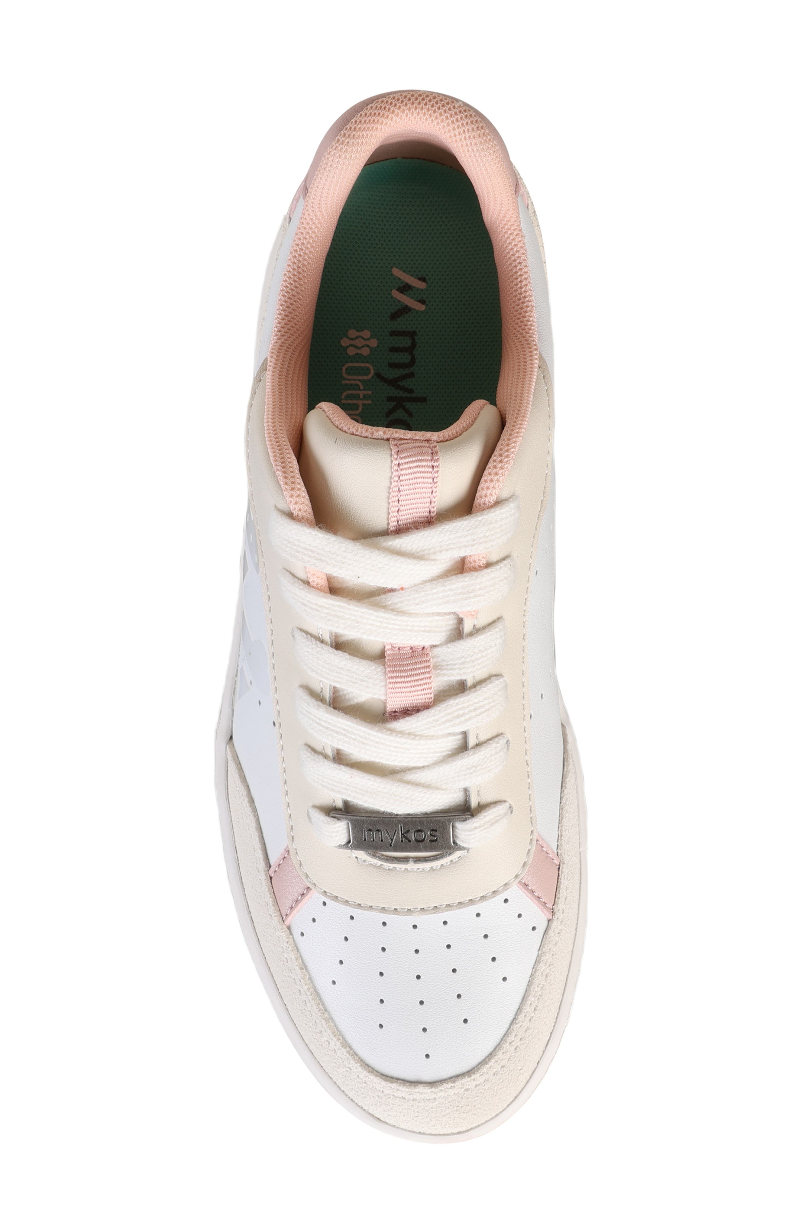 Mykos Diana Low Top Sneaker, Alternate, color, Rose/ White