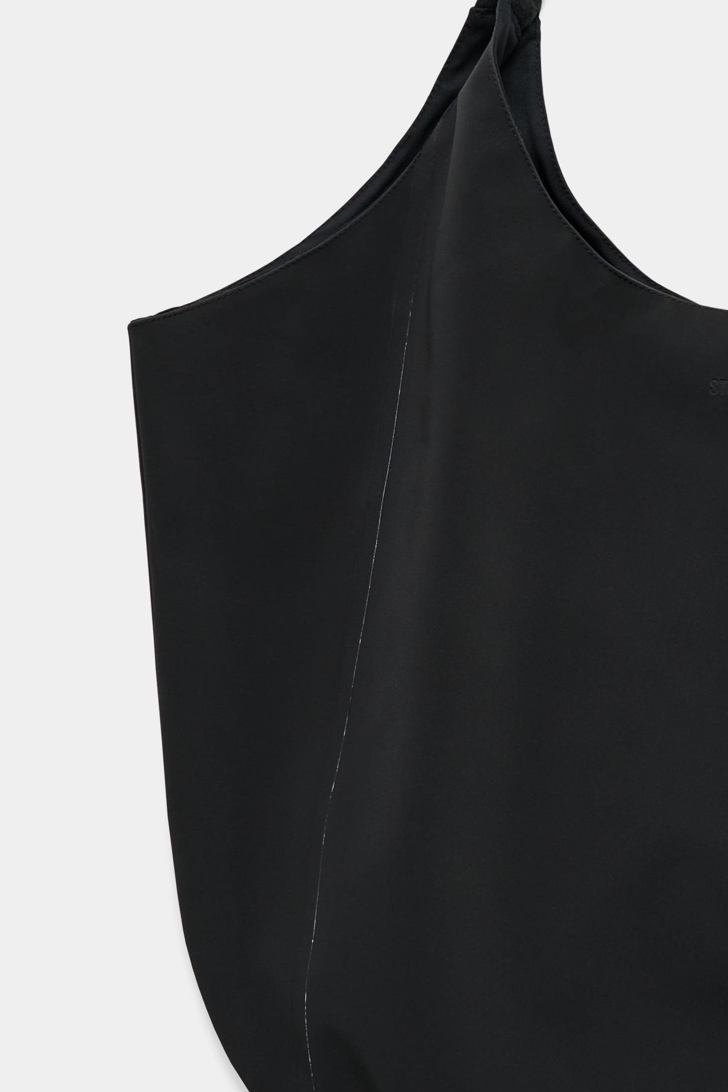 Stutterheim Svea Puffer Matte Bag, Alternate, color, Black