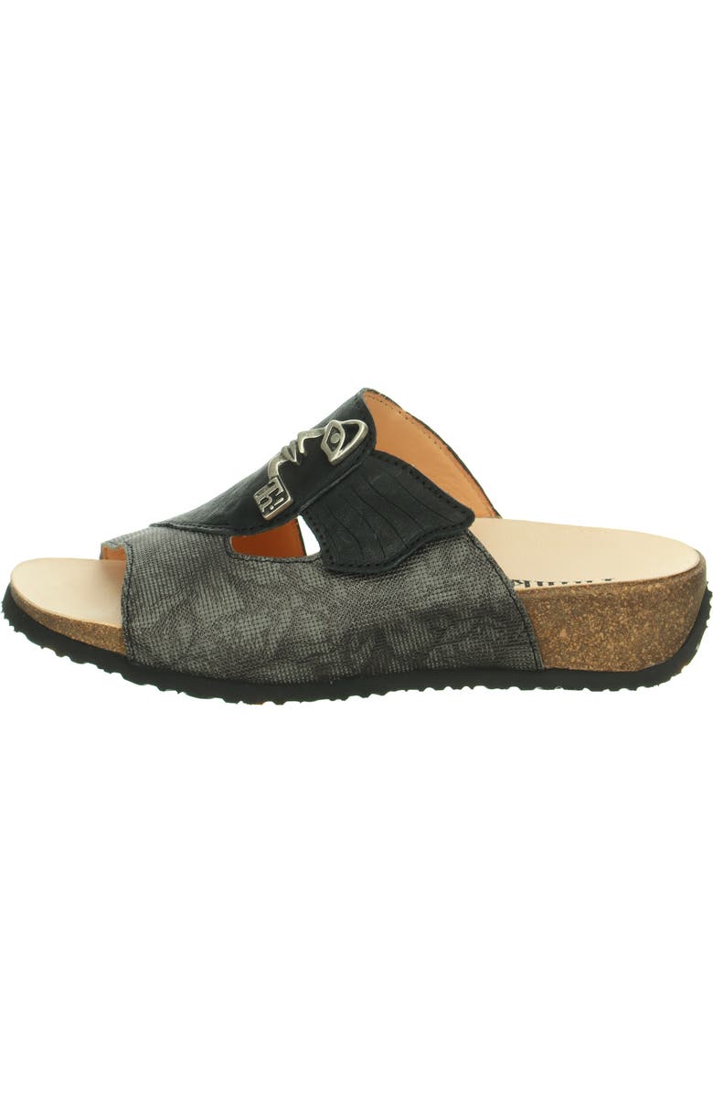 Think! 'Mizzi with Face' Sandal, Alternate, color, Black/ Kombi