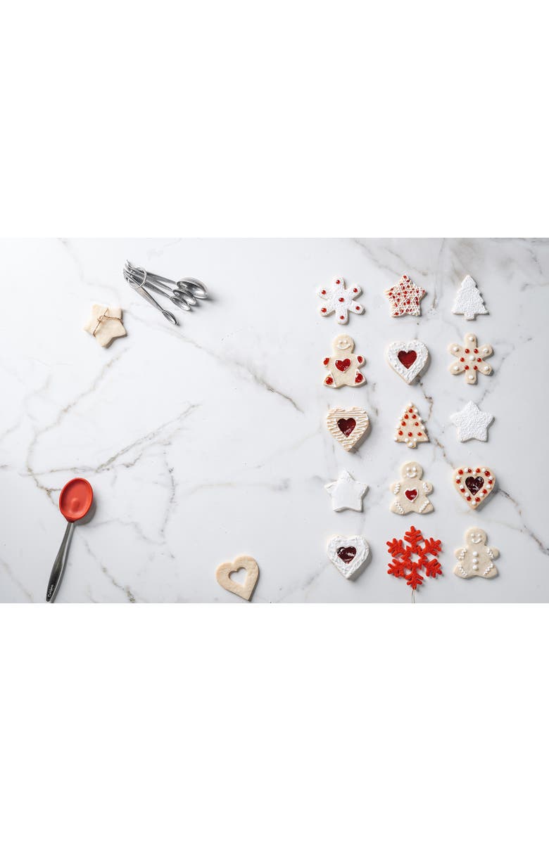 CUISIPRO 8-Inch Silicone Piccolo Solid Spoon, Alternate, color, Black