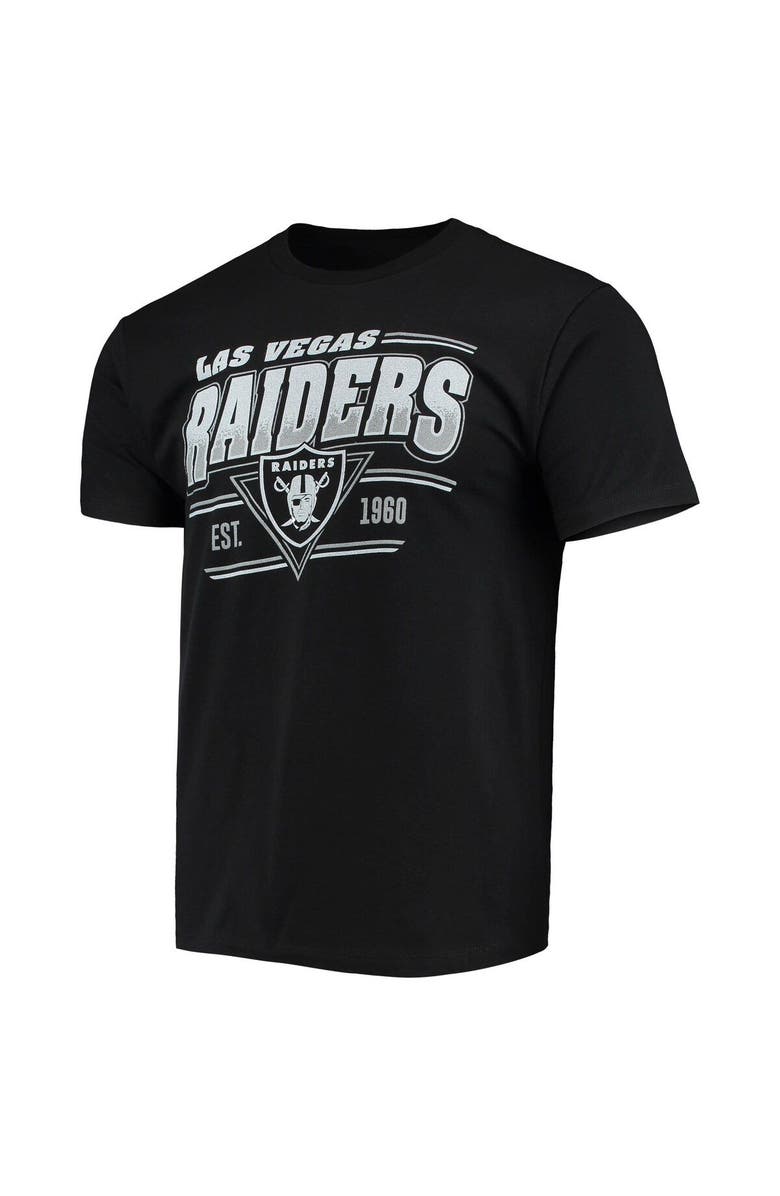 Junk Food Men's Junk Food Black Las Vegas Raiders Throwback T-Shirt, Alternate, color, Black
