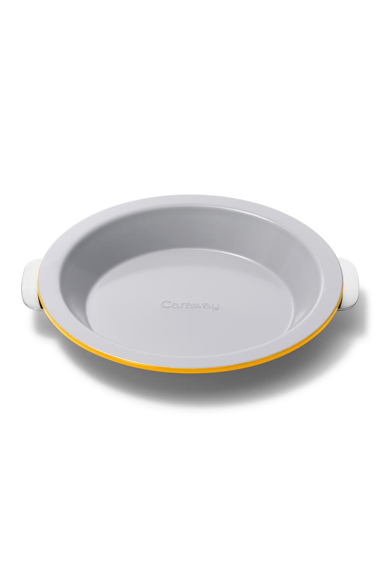 Ceramic Nonstick Pie Dish, Main, color, MARIGOLD