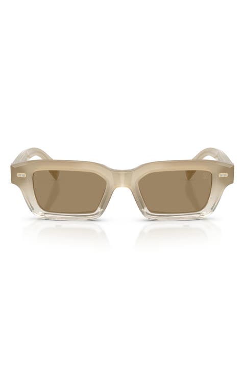 Marla 50mm Rectangular Sunglasses