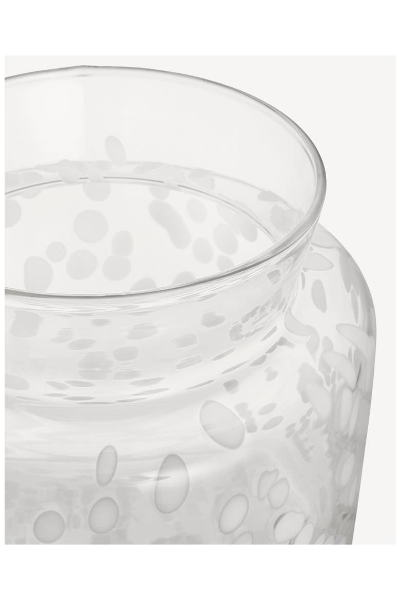 Meadow Winter Tall Vase, Alternate, color, CLEAR