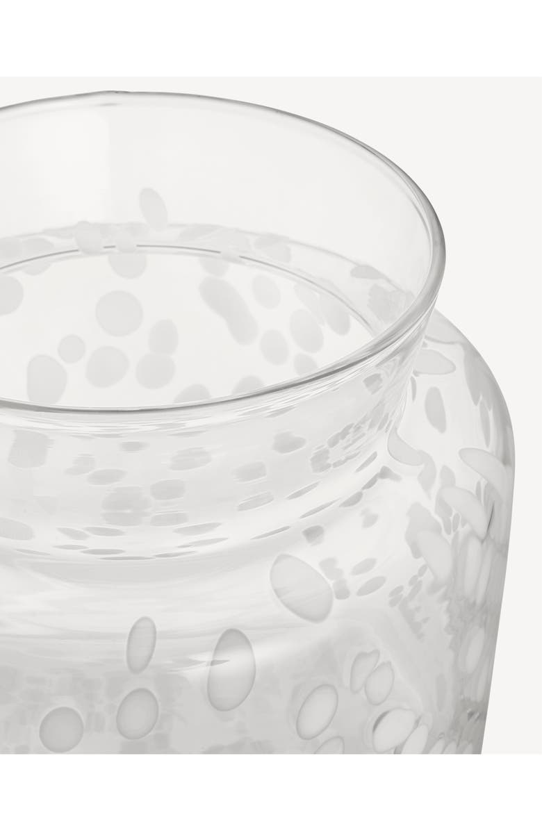 Kosta Boda Meadow Winter Tall Vase, Alternate, color, Clear