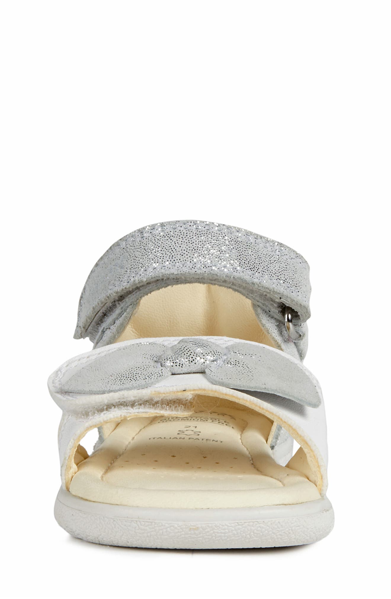 Alul 8 Sparkle Sandal, Alternate, color, WHITE
