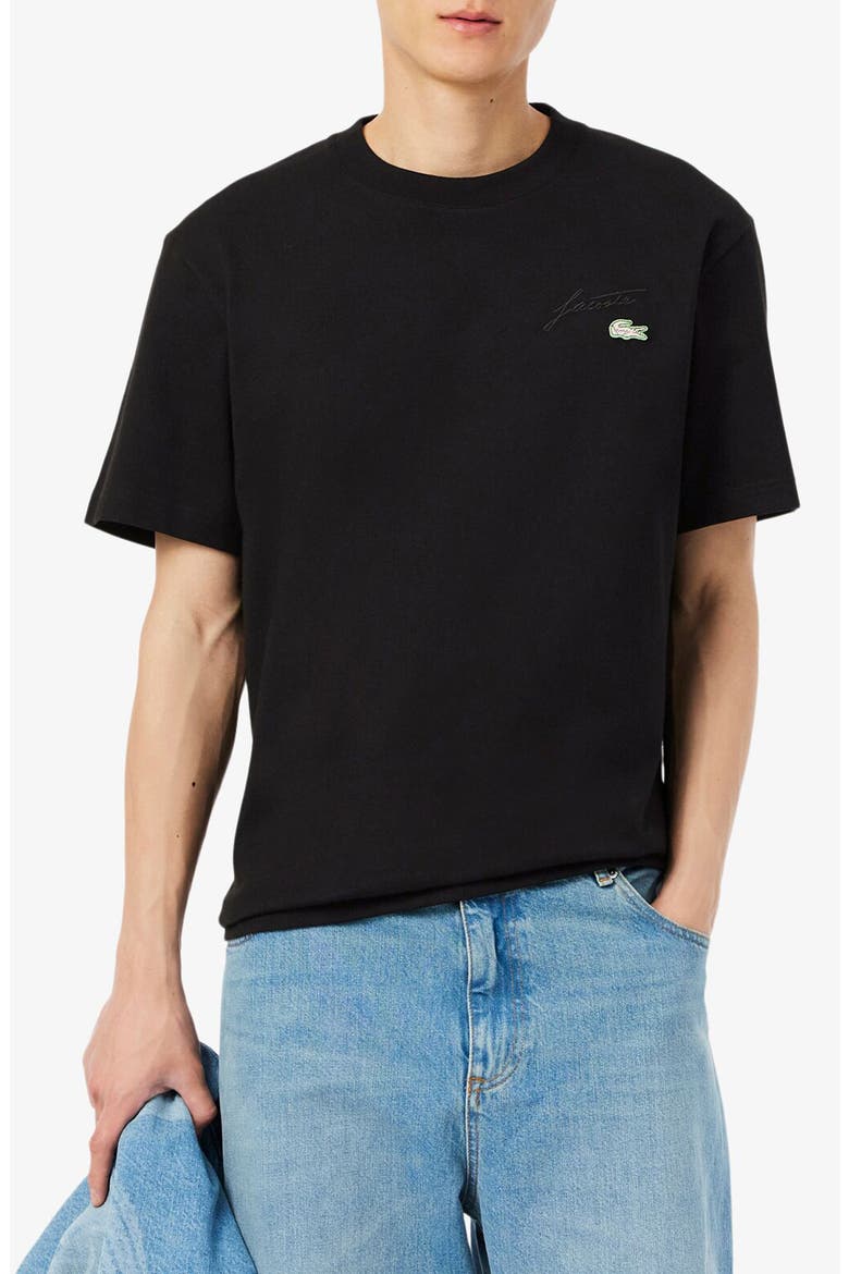 Classic Fit Cotton T-Shirt, Main, color, BLACK