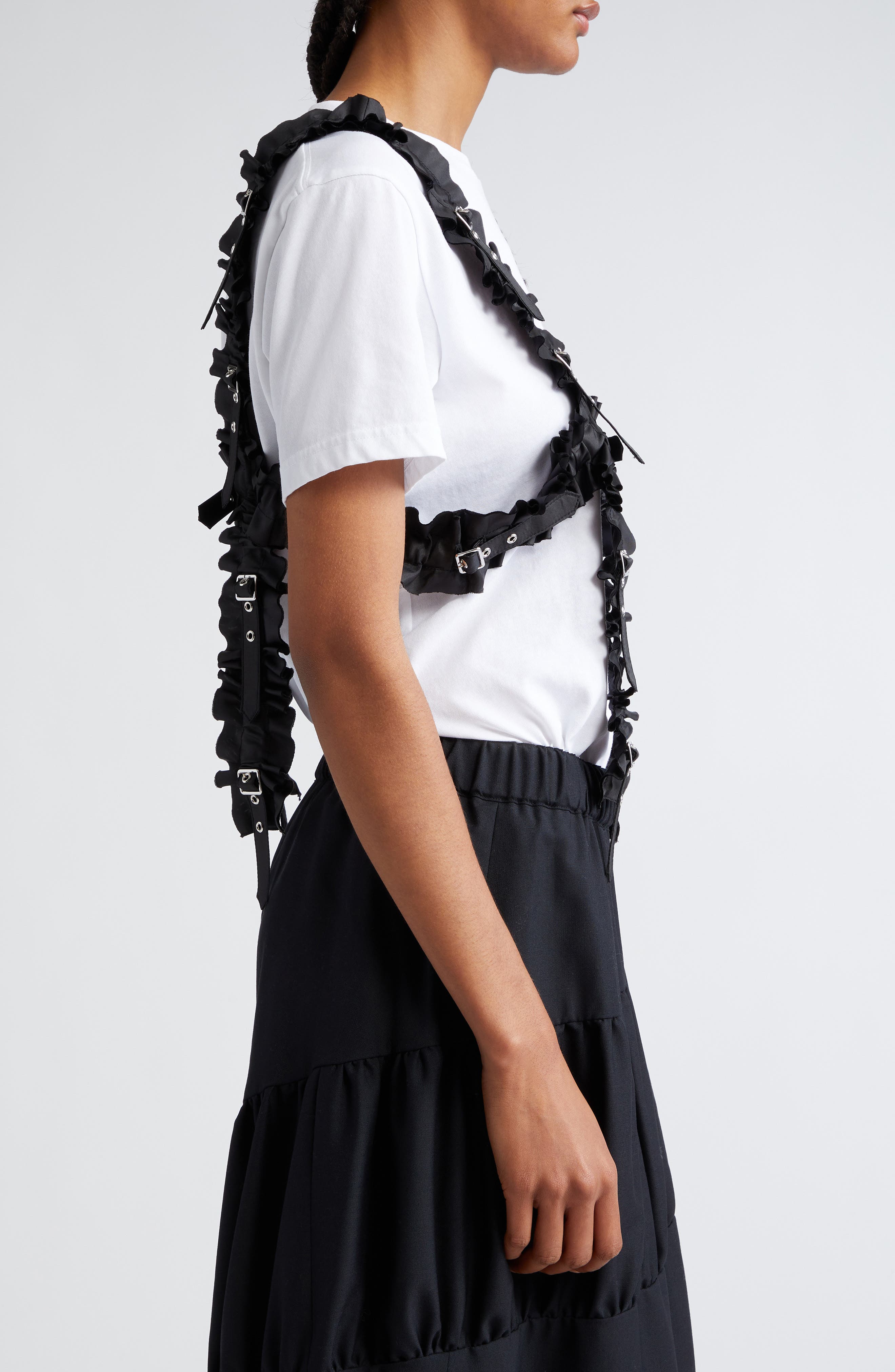 Noir Kei Ninomiya Ruched Taffeta Harness (Women) | Nordstromrack