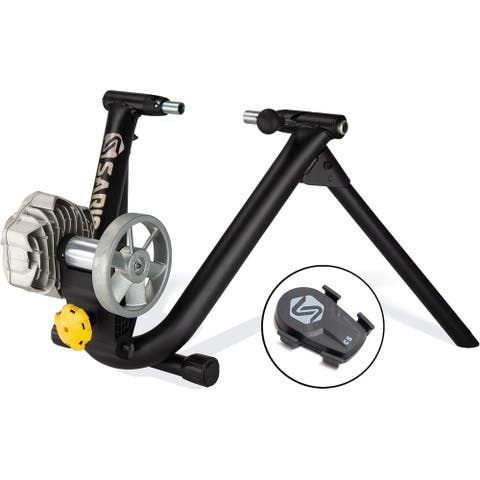 Indoor Bicycle Trainer with App Compatibility and Smart Ready Design