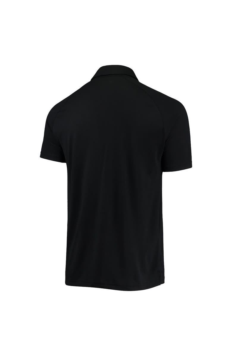 LEVELWEAR Men's Levelwear Black St. Louis Cardinals Sector Raglan Polo, Alternate, color, Black