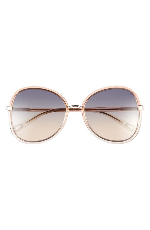 57mm Novelty Oversize Sunglasses