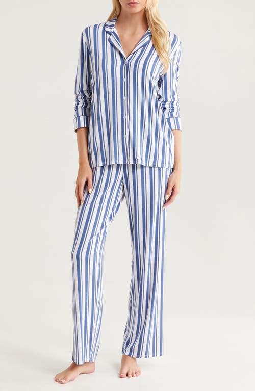 Nordstrom Moonlight Eco Knit Pajamas In Blue