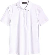 G/FORE Geo Pattern Silky Tech Golf Polo
